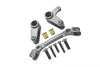 Aluminum Steering Assembly For Arrma 1:10 GRANITE / BIG ROCK 3S / BIG ROCK V3 3S / VORTEKS 3S / SENTON 3S / 1:8 VENDETTA 3S - 10Pc Set Silver