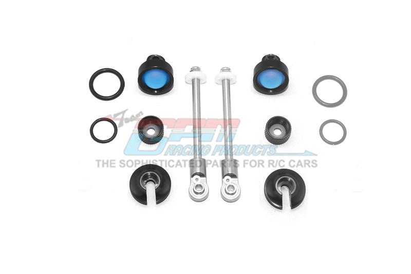 Alloy Full Damper Rebuild Kit For GPM Optional Front Shocks Item# MAG102F For Arrma Granite 4X4 / Big Rock Crew Cab 4X4 - 1 Set Black