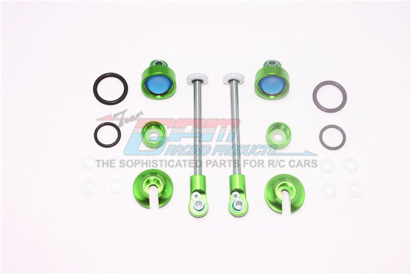 Alloy Full Damper Rebuild Kit For GPM Optional Rear Shocks Item# MAG115R For Arrma Granite 4X4 / Big Rock Crew Cab 4X4 - 1 Set Green