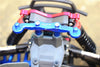 Arrma Granite 4x4 / Big Rock Crew Cab 4x4 Upgrade Parts Aluminum Front Body Mount & Post - 1Pc Set Blue