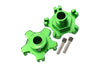 Arrma 1/7 INFRACTION 6S BLX / INFRACTION V2 6S BLX Aluminum Wheel Hex (+6mm) - 2Pc Set Green