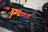 Arrma 1/7 Infraction V2 6S BLX ARA7615V2 Aluminum Handbrake Kit + Center Differential Cover - 31Pc Set Orange