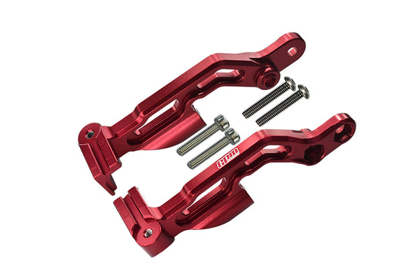 Arrma 1/7 INFRACTION 6S BLX Aluminum Rear Body Post Fixed Mount - 2Pc Set Red