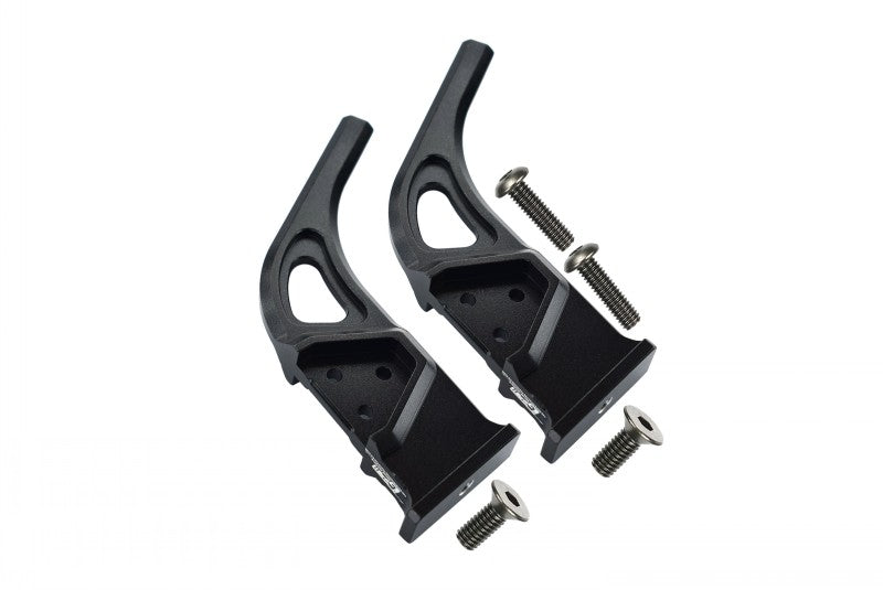 Arrma 1/7 INFRACTION / INFRACTION V2 / LIMITLESS Aluminum Rear Wing Mount - 2Pc Set Black