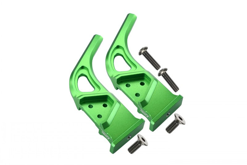 Arrma 1/7 INFRACTION / INFRACTION V2 / LIMITLESS Aluminum Rear Wing Mount - 2Pc Set Green