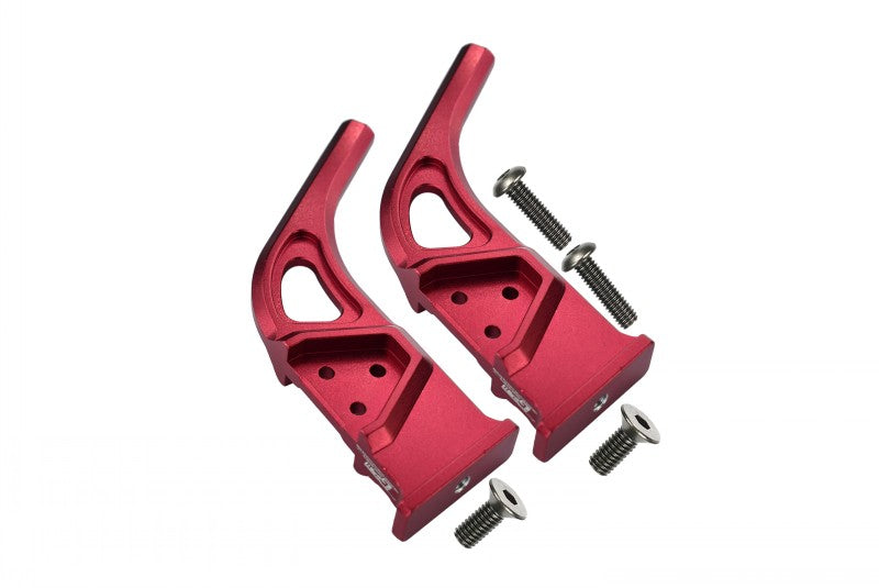 Arrma 1/7 INFRACTION / INFRACTION V2 / LIMITLESS Aluminum Rear Wing Mount - 2Pc Set Red