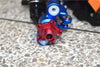 Arrma INFRACTION 6S BLX Aluminum Wheel Hex (+6mm) + Wheel Lock - 8Pc Set Blue