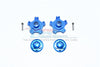 Arrma INFRACTION 6S BLX Aluminum Wheel Hex (+6mm) + Wheel Lock - 4Pc Set Blue