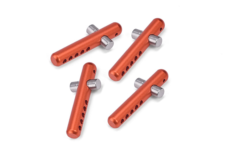 Aluminum 6061 + Stainless Steel Front+Rear Body Post For Arrma 1:7 INFRACTION 6S BLX-ARA109001 / INFRACTION 6S V2-ARA7615V2 Upgrade Parts - Orange