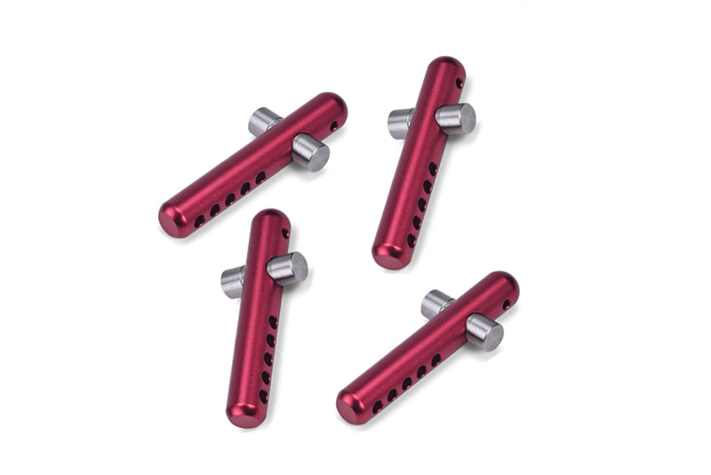 Aluminum 6061 + Stainless Steel Front+Rear Body Post For Arrma 1:7 INFRACTION 6S BLX-ARA109001 / INFRACTION 6S V2-ARA7615V2 Upgrade Parts - Red