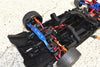 Arrma INFRACTION  6S BLX / INFRACTION V2 6S BLX Aluminum Front Or Rear Body Post Stabilizer - 1Pc Set Blue