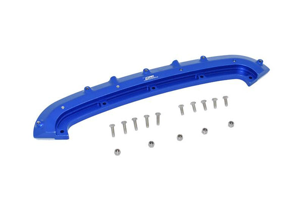 Arrma 1/7 INFRACTION / INFRACTION V2 / LIMITLESS Aluminium Front Bumper Mount - 16Pc Set Blue