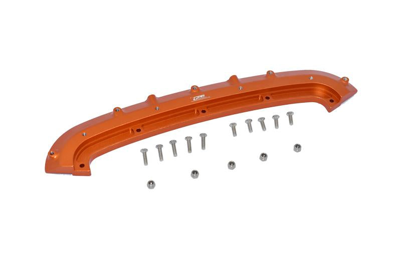 Arrma 1/7 INFRACTION / INFRACTION V2 / LIMITLESS Aluminium Front Bumper Mount - 16Pc Set Orange