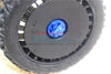 Aluminum Wheel Lock For 1:8 Arrma KRATON 6S / OUTCAST 6S / NOTORIOUS 6S / TYPHON 6S / TALION 6S / KRATON 6S V5 / NOTORIOUS 6S V5 / 1:10 SENTON 6S - 4Pc Set Gray Silver