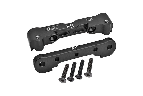 Aluminum 7075 Front Lower Suspension Mount For Arrma 1:8 KRATON / OUTCAST / TALION / TYPHON / NOTORIOUS / 1:7 INFRACTION / LIMITLESS / MOJAVE / FIRETEAM / FELONY Upgrades - Black