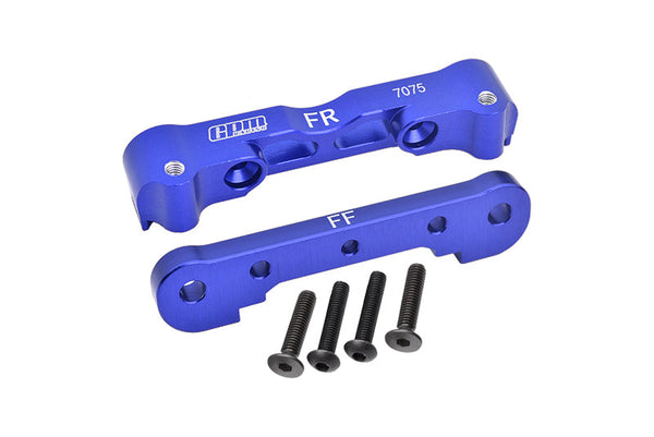 Aluminum 7075 Front Lower Suspension Mount For Arrma 1:8 KRATON / OUTCAST / TALION / TYPHON / NOTORIOUS / 1:7 INFRACTION / LIMITLESS / MOJAVE / FIRETEAM / FELONY Upgrades - Blue