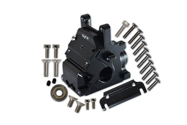 Aluminum Front Or Rear Gear Box For Arrma 1:8 KRATON / OUTCAST / NOTORIOUS / TYPHON / TALION / KRATON V5 / NOTORIOUS V5 / 1:7 INFRACTION / INFRACTION V2 / LIMITLESS / FIRETEAM / 1:10 SENTON - Black