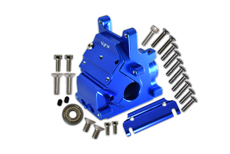 Aluminum Front Or Rear Gear Box For Arrma 1:8 KRATON / OUTCAST / NOTORIOUS / TYPHON / TALION / KRATON V5 / NOTORIOUS V5 / 1:7 INFRACTION / INFRACTION V2 / LIMITLESS / FIRETEAM / 1:10 SENTON - Blue