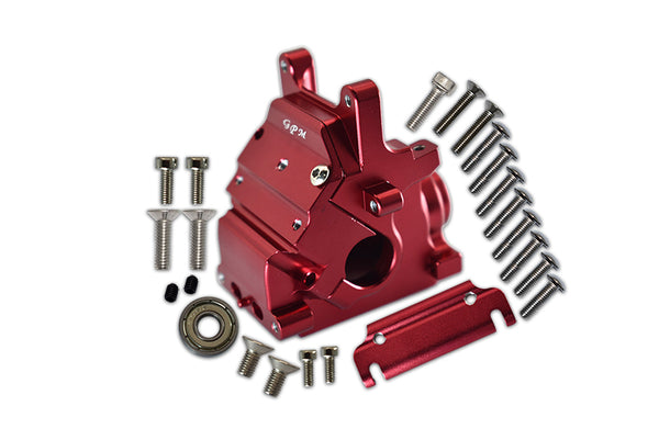 Aluminum Front Or Rear Gear Box For Arrma 1:8 KRATON / OUTCAST / NOTORIOUS / TYPHON / TALION / KRATON V5 / NOTORIOUS V5 / 1:7 INFRACTION / INFRACTION V2 / LIMITLESS / FIRETEAM / 1:10 SENTON - Red