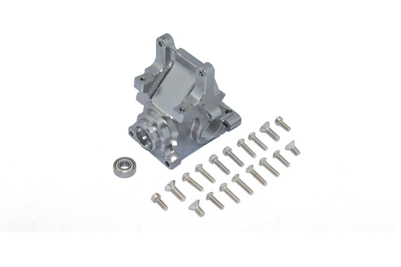 Aluminum Front Or Rear Gear Box (Without Carrier) For Arrma 1:8 KRATON / TALION / OUTCAST / NOTORIOUS / TYPHON, 1:7 INFRACTION / LIMITLESS / MOJAVE - 20Pc Set Gray Silver