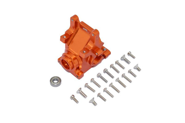 Aluminum Front Or Rear Gear Box (Without Carrier) For Arrma 1:8 KRATON / TALION / OUTCAST / NOTORIOUS / TYPHON, 1:7 INFRACTION / LIMITLESS / MOJAVE - 20Pc Set Orange