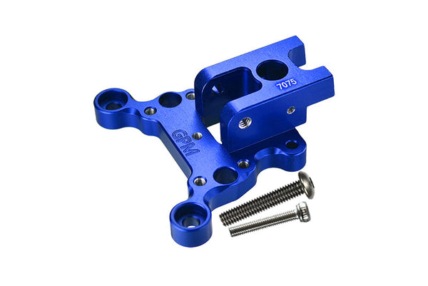 Aluminum 7075-T6 Center Brace Front Mount for Arrma 1:8 KRATON / NOTORIOUS / OUTCAST / TALION / KRATON V5 / NOTORIOUS V5 / 1:7 INFRACTION / INFRACTION V2 / LIMITLESS / LIMITLESS V2 / MOJAVE - Blue