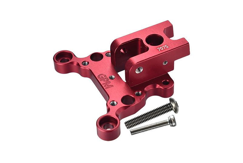 Aluminum 7075-T6 Center Brace Front Mount for Arrma 1:8 KRATON / NOTORIOUS / OUTCAST / TALION / KRATON V5 / NOTORIOUS V5 / 1:7 INFRACTION / INFRACTION V2 / LIMITLESS / LIMITLESS V2 / MOJAVE - Red