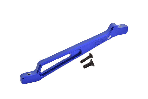 Aluminum 7075 Front Steering Support Mount For Arrma 1:8 KRATON 6S / TYPHON 6S / OUTCAST 6S / NOTORIOUS 6S / 1:10 SENTON 6S Upgrade Parts - Blue