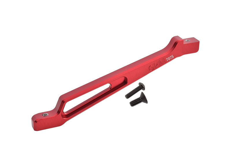 Aluminum 7075 Front Steering Support Mount For Arrma 1:8 KRATON 6S / TYPHON 6S / OUTCAST 6S / NOTORIOUS 6S / 1:10 SENTON 6S Upgrade Parts - Red