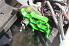Arrma 1:8 KRATON 6S BLX / OUTCAST 6S BLX / KRATON 6S V5 / NOTORIOUS 6S V5 Aluminum Center Differential And Motor Mount - 1 Set Green