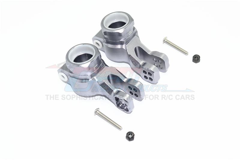 Arrma Kraton 6S BLX (AR106005/106015/106018) Aluminum Rear Knuckle Arm - 1Pr Set Gray Silver