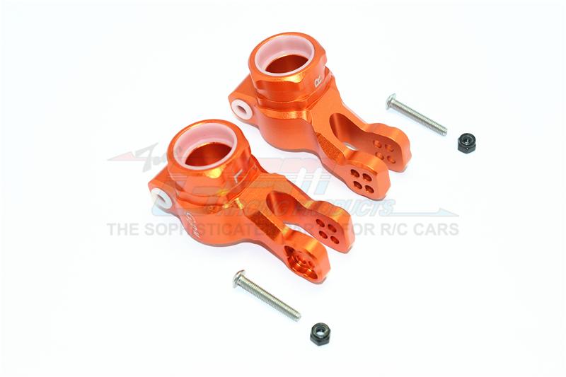 Arrma Kraton 6S BLX (AR106005/106015/106018) Aluminum Rear Knuckle Arm - 1Pr Set Orange