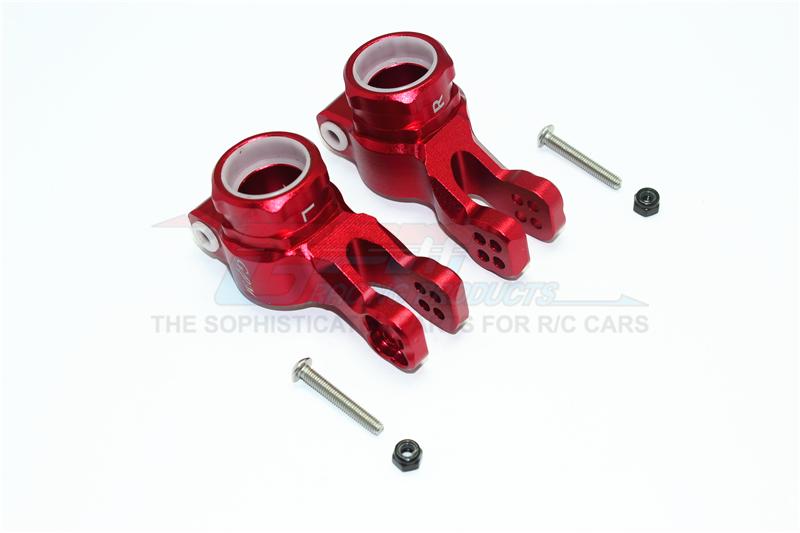 Arrma Kraton 6S BLX (AR106005/106015/106018) Aluminum Rear Knuckle Arm - 1Pr Set Red