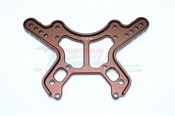 Arrma Kraton 6S BLX (AR106005/106015/106018) Aluminum Front Damper Plate - 1Pc Set Brown