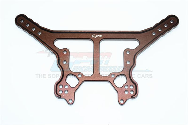 Arrma Kraton 6S BLX (AR106005/106015/106018) Aluminum Rear Damper Plate - 1Pc Set Brown