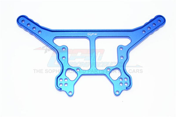 Arrma Kraton 6S BLX (AR106005/106015/106018) Aluminum Rear Damper Plate - 1Pc Set Blue