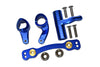 Aluminum Steering Assembly for Arrma 1:8 KRATON / OUTCAST / TYPHON / TALION / KRATON V5 / NOTORIOUS V5 / 1:7  FIRETEAM / 1:10 SENTON - 1 Set Blue