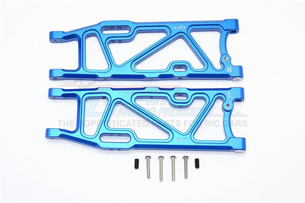 Arrma Kraton 6S BLX (AR106005/106015/106018) Aluminum Rear Lower Arms - 1Pr Set Blue