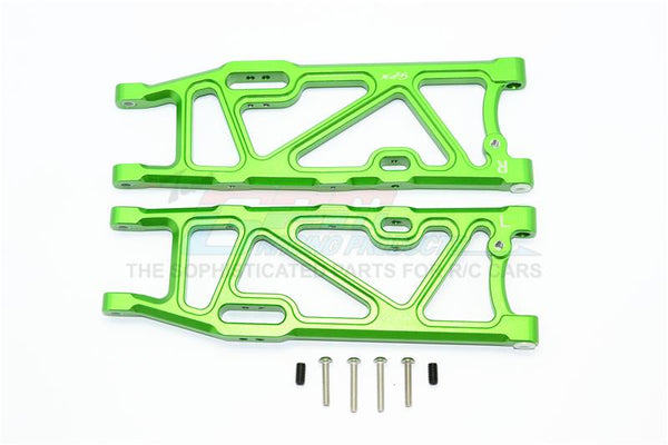 Arrma Kraton 6S BLX (AR106005/106015/106018) Aluminum Rear Lower Arms - 1Pr Set Green