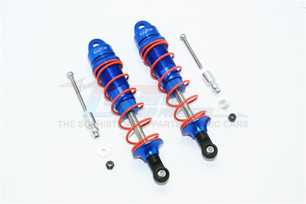 Arrma Kraton 6S BLX (AR106005/106015/106018) Aluminum Front Adjustable Dampers 110mm - 1Pr Set Blue