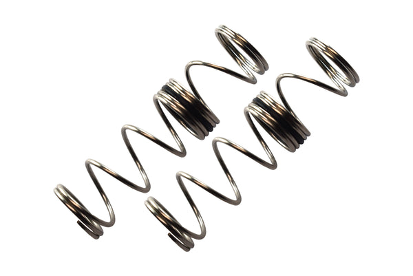 Spare Springs 1.7mm Coil Length For GPM Optional Front Shocks Item# MAK115FA/FAA For Arrma 1/8 Kraton 6S - 6Pc Set Silver