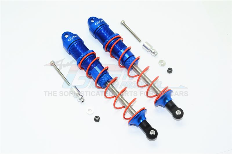 Arrma Kraton 6S BLX (AR106005/106015/106018) Aluminum Rear Adjustable Dampers 135mm - 1Pr Set Blue