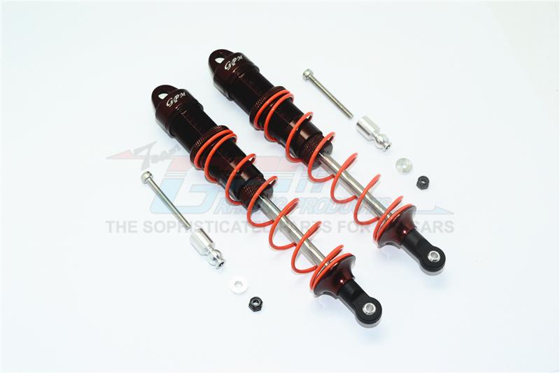 Arrma Kraton 6S BLX (AR106005/106015/106018) Aluminum Rear Adjustable Dampers 135mm - 1Pr Set Brown