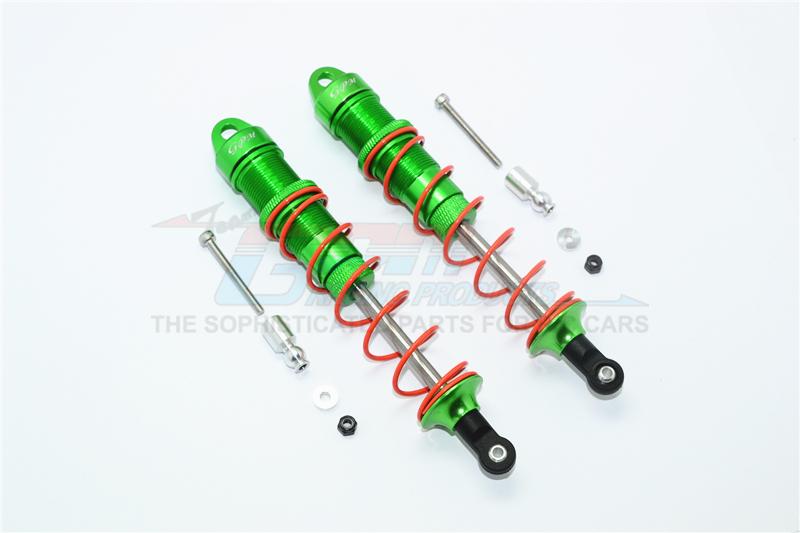 Arrma Kraton 6S BLX (AR106005/106015/106018) Aluminum Rear Adjustable Dampers 135mm - 1Pr Set Green