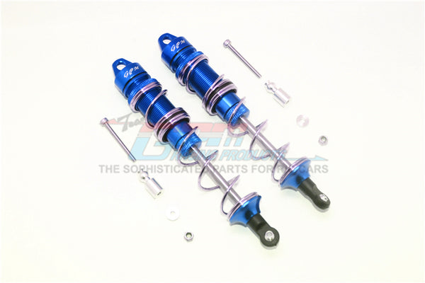Aluminum Rear Double Section Spring Dampers 135mm for Arrma 1:8 KRATON 6S / OUTCAST 6S / NOTORIOUS 6S / KRATON 6S V5 / NOTORIOUS 6S V5 - 1Pr Set Blue