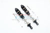 Aluminum Rear Double Section Spring Dampers 135mm for Arrma 1:8 KRATON 6S / OUTCAST 6S / NOTORIOUS 6S / KRATON 6S V5 / NOTORIOUS 6S V5 - 1Pr Set Black