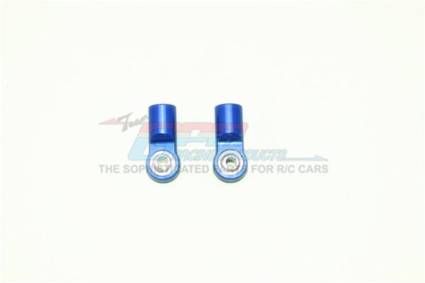 Aluminum Ball Ends For GPM Optional Rear Dampers Item# MAK135RAA For Arrma Kraton 6S BLX - 2Pc Set Blue