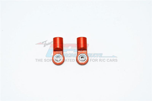 Aluminum Ball Ends For GPM Optional Rear Dampers Item# MAK135RAA For Arrma Kraton 6S BLX - 2Pc Set Orange