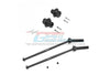 Arrma KRATON 6S BLX / OUTCAST 6S BLX Aluminum Rear CVD Drive Shaft + 13mm Hex -10Pc Set Black