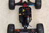 Arrma 1:8 KRATON 6S / OUTCAST 6S/ TALION 6S BLX / KRATON 6S V5 / NOTORIOUS 6S V5 Aluminum Turnbuckles Tie Rods - 5Pcs Set Orange